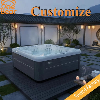 Commercial Hot Tub Spa Pool Outdoor Acrylic Jacuzzi | SAMAG