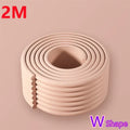 2M Baby Safety Soft Anti-Collision Foam Strip Home Table Corner Protector Tape Table Edge Protector for Baby Protection Products