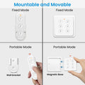 RiooCubee Zigbee EU Multi-Button Scene Switch Tuya Smart Life App Remote Control Smart Home Scene Linkage Control Home Assistant