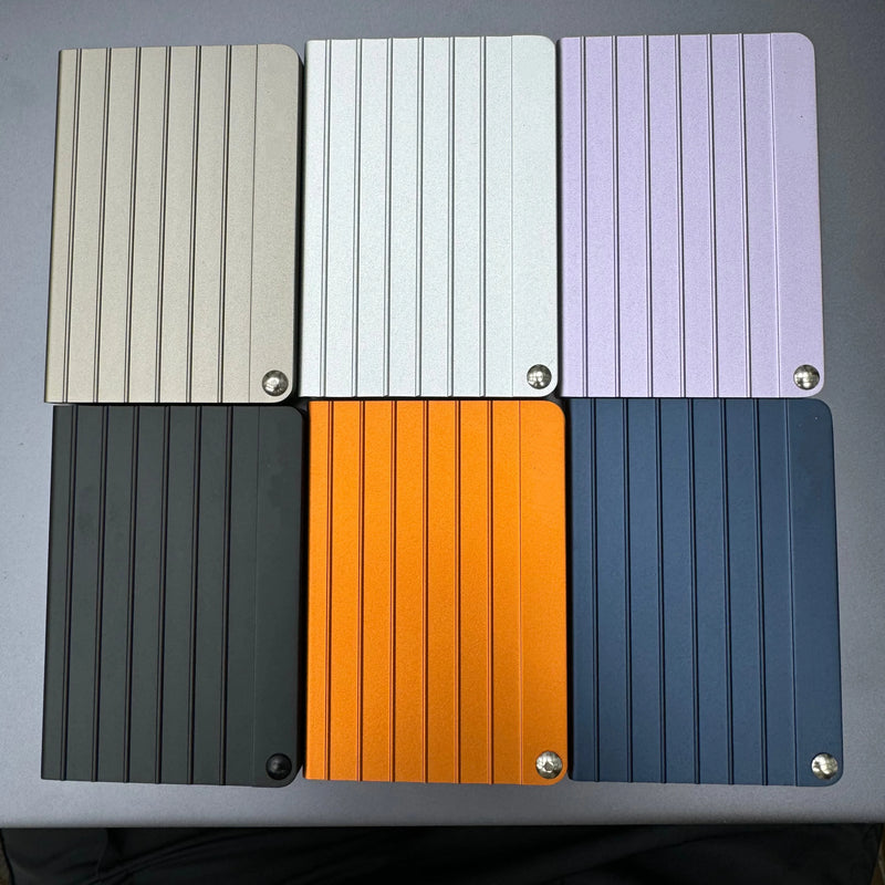 New Suitable for Couples A Premium Gift Holder High-end Card Holder Brand Discount Mini Card From Made of Aluminum-magnesium
