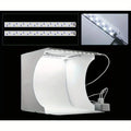 Dual LED Panels Folding Portable Photo Video Box Lighting Studio Shooting Tent Box Kit Diffuse Studio Softbox Lightbox
