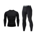 2pcs Men's Compression Sportswear Suit Elastic Training Yoga Sets Workout Jogging Fitness Clothing Tracksuit Pants Sporting