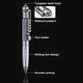 Military Tactical Pen Aluminum Alloy Outdoor Camping Security Survival Tools Emergency Glass Breaker Pen Self-defense Supplies