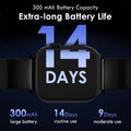 Lenovo 2026 Smart Watch 1.96" HD AMOLED Display Heart Rate Health Monitoring Bluetooth Voice Callings Smartwatch For Android IOS