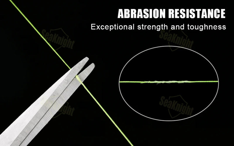 SeaKnight Brand W8 II Series Fishing Line 8 Strands 500m 300m anti-UV anti-saltwater Coating, Multifilament PE Line Braided Wire