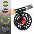 Maximumcatch Premier Fly Fishing Rod Reel Combo Complete Kit with Line Case 4 Piece Fly Rod Outfit for Beginner Anglers