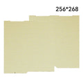 Kobra 3 Build Plate Kobra 3 Pei Textured PEO 256x268 For Anycubic Kobra 3 Combo Build Plate Spare Parts Double Sided Heat Bed