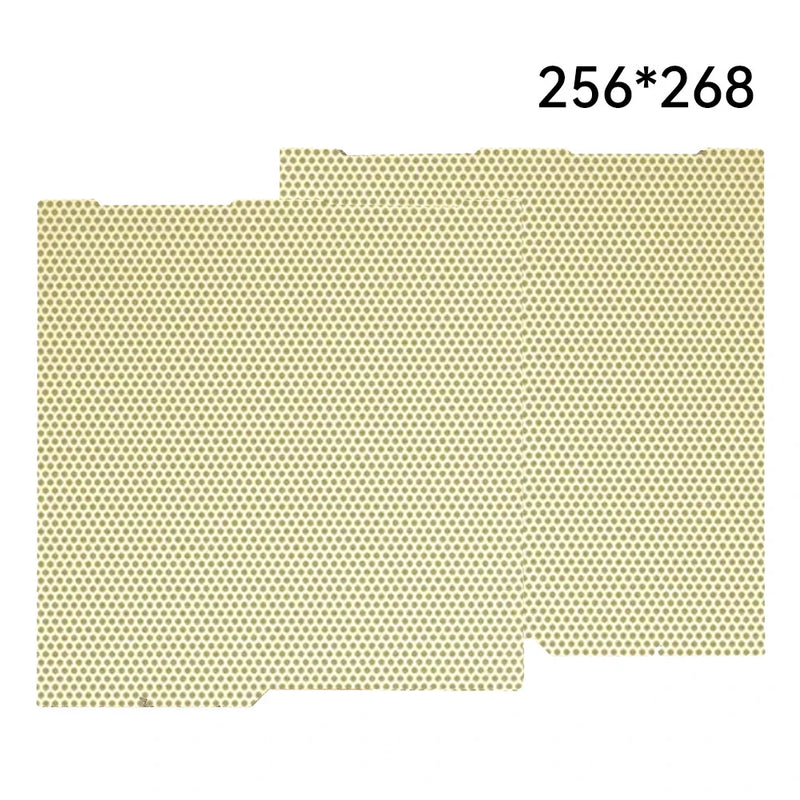 Kobra 3 Build Plate Kobra 3 Pei Textured PEO 256x268 For Anycubic Kobra 3 Combo Build Plate Spare Parts Double Sided Heat Bed