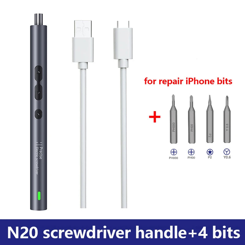62/6 in 1 Precision Electric Screwdriver Set Power Tool Kits Rechargeable Wireless Mini Small Bits for - View 8 | SAMAG
