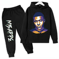 Spring Autumn Children's Hoodie Set Mbappe Print - View 25 | SAMAG