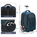 20 inch Rolling Luggage Backpack With Wheels Travel Suitcases Large Capacity Trolley Bags Multifinonal Laptop Carry on Backpack
