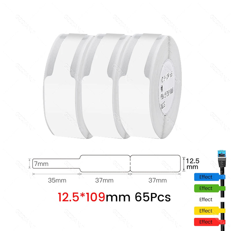 Niimbot Mini Smart Portable Printer Thermal Cable Sticker Self-Adhesive Waterproof Identification Tag For D101/D11/D110/H1/D11H