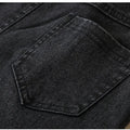 Maternity Pregnancy Skinny Trousers Jeans Pants Elastic Pregnant Women's Feet Stomach Lift  Stretch Denim