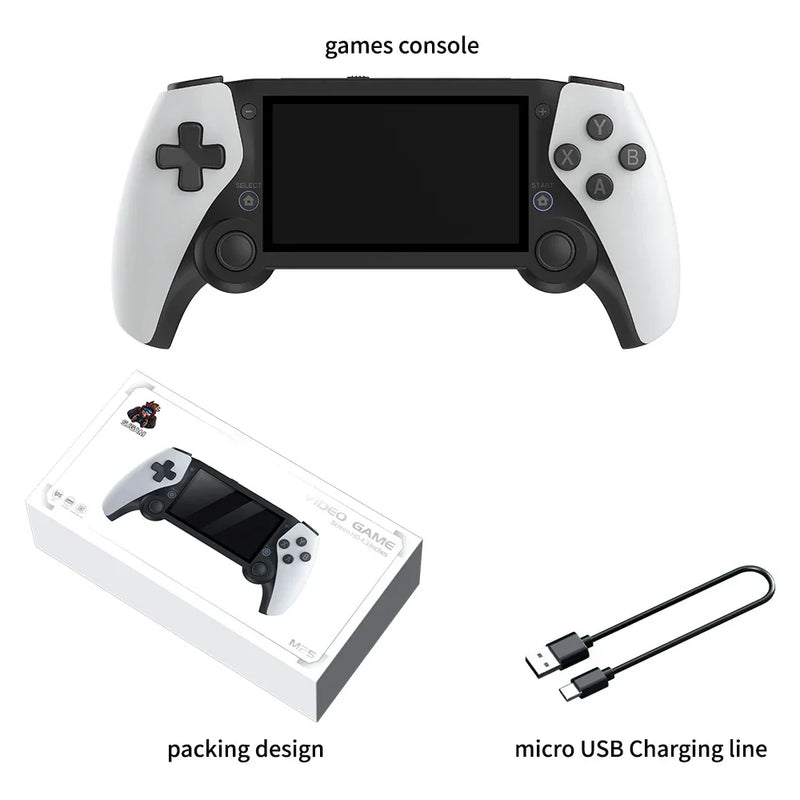 Hot New M25 Handheld Game 4.3 HD Screen 40000+ Games Dual console Player Retro Portable Video Game For psp ps1 n64 128G