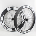 New 60+88mm 700C Road Bike Matt UD Full Carbon Fibre Bicycle Wheelset Tubular Clincher Tubeless Rims Disc Brake Hubs new