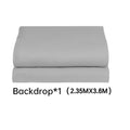 2.4x4 Background Frame black/white/Green/gray Screen Wall Foldable For Tiktok Live Photo Studio Kit Chromakey Green Screen Frame