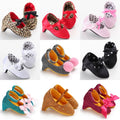 Spring and Autumn Girl Baby Anti slip Children's Shoes Girl Baby Beautiful Bow High Heels Girl Baby High Heels