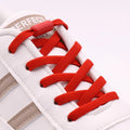 New 1Pair/3Pair Metal Lock Shoe Laces for Sneakers Elastic Stretch No Tie Shoelaces Casual Shoes Running Shoes