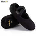 Ballet Shoe,Girls Elastic Ballet Slippers Stretch Canvas Dance Shoes for Kids Adult