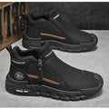 Men's High-Cut Casual Sports Shoes Anti-Slip Wear-Resistant Ankle Boots Outdoor Workwear Footwear for Comfortable Walking