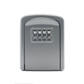 Key Lock Box Wall Mounted Stainless Steel Safe Weatherproof 4 Combination Storage for Indoor and Outdoor Use - View 8 | SAMAG