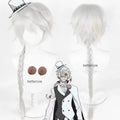 Nikolai Gogol Cosplay Wig New Anime Season 4 Braided Heat Resistant Synthetic Hair Wigs + Wig Cap