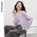 SENTUBILA Women's Oversized Lyocell Shirt Spring Summer - View 7 | SAMAG