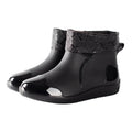Men Rain Shoes 2026 New Low Cut Casual Thickened Low Heel Rain Boots Ankle Waterproof Work Shoes