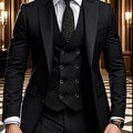 2026 Best Selling Formal Suit Single Breasted Business Outfit Four Seasons mens suits 3 piece