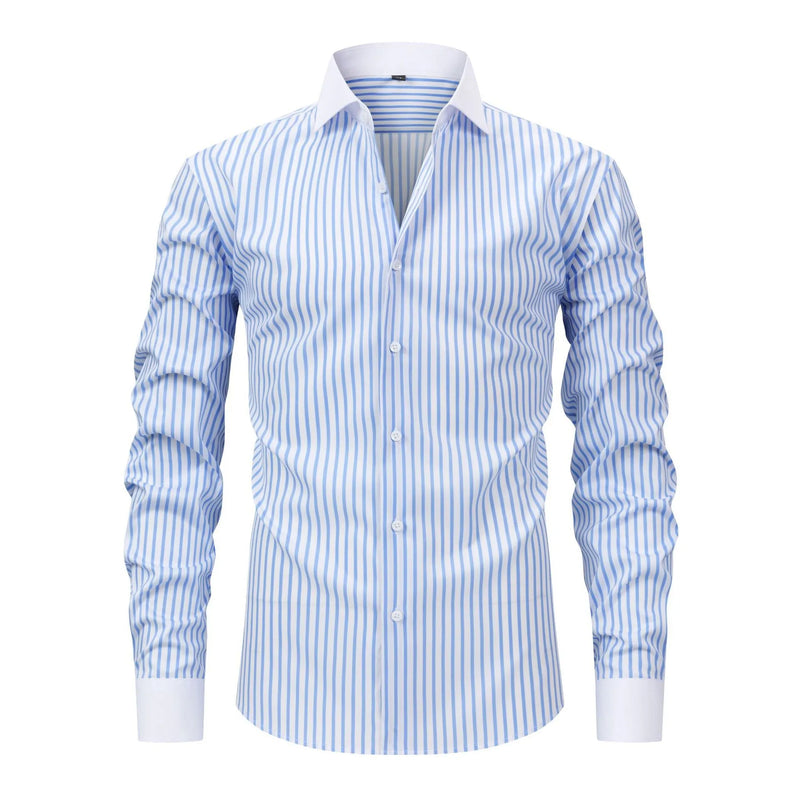 Summer Best-selling Men's Long-sleeve Button-down Shirt | SAMAG