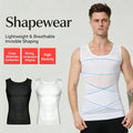 Men Compression Shirts for Men Shapewear Chest Abdomen Control Body Shaper Slimming Undershirt Workout Vest Tank Top