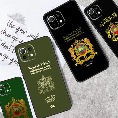 Morocco Flag Passport Case For Xiaomi 13T Pro 14 11T 12T | SAMAG