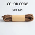 Classic Round Shoelaces Durable Polyester Solid Sneaker Boot Laces Anti-loose Replacement Sports Shoes Laces 1 Pair