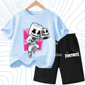 Fortnites Series T-shirt Shorts Suit for Children Hot | SAMAG
