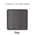 Moes ZigBee Wireless Scene Switch 12 control modes Handheld Push Button Setup Home Automation Scenario Tuya Smart Devices