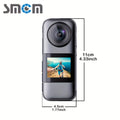 1 dual-screen sports camera for outdoor activities, with 32GB memory card, capable of taking photos and recording videos