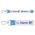 2023 Personalized Custom Name Tag School Bag Pendant, Name Keychain For Kindergarten Children To Go To School Name Badge Lanyard