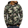 2026 New Mens Sweatshirt Casual Camouflage Hooded Coat for Spring Autumn Male Streetwear Hoodies Cardigan Sportswear MY766