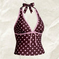 Sexy Women's Swimsuit Polka Dot Tankinis Bikinis Sets | SAMAG