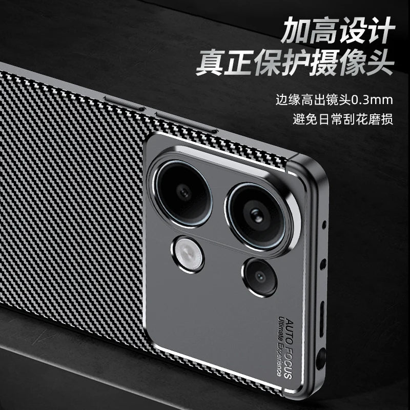 For Xiaomi Redmi Note 13 Pro 4G Cases Xiaomi Redmi Note 13 Pro Plus 5G Cover Shockproof Silicone Slim TPU Protective Phone Cover
