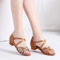 Latin Dance Shoelaces, Diamond Women's Dance Shoes, Soft Sole, Comfortable and Breathable, New Style of Practice Shoes