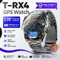 2026New T-RX4 Ultra GPS Smart Watch For Men 6-star GPS Positioning 10ATM Waterproof 850mAh Battery Compass 170+Sports Smartwatch