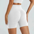 Women's Seamless High Waist Gym Shorts Butt Lifting Slim Fit High Elastic Yoga Shorts for Fitness Training Running & Cycling