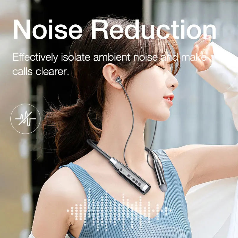 EARDECO 100 Hours Endurance Wireless Headphones Bass In-ear Bluetooth Headphone Earphone Music Sport Earbuds with Mic Stereo