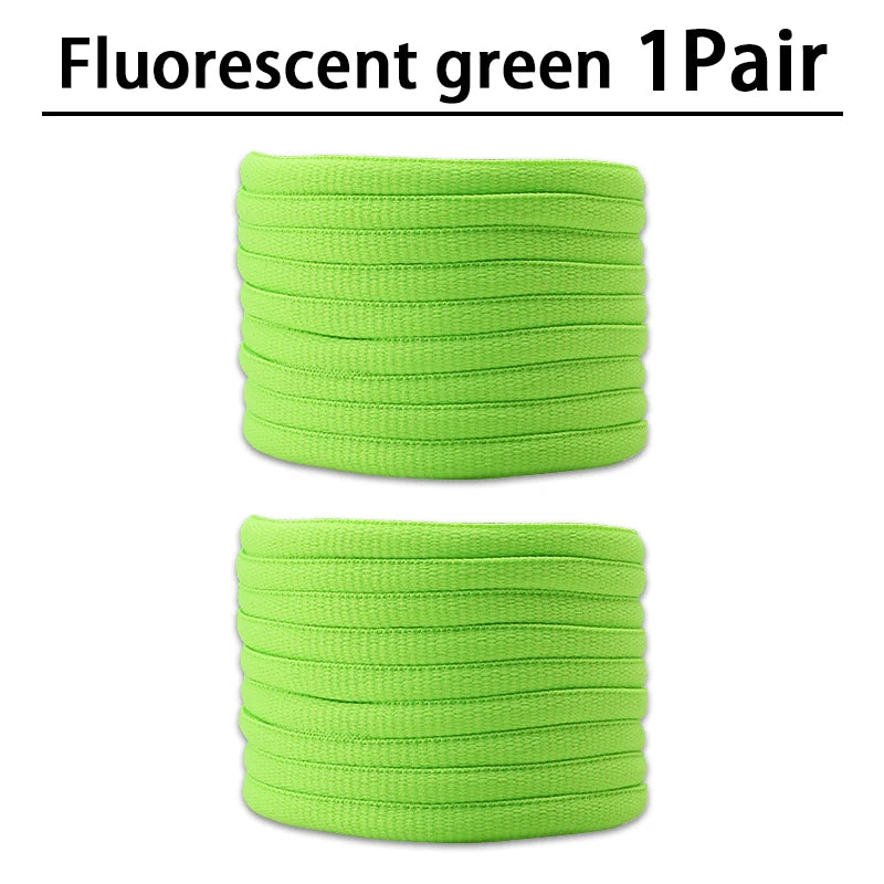 Half Round High Quality Shoelaces 4mm Wide Solid Color Shoelace Sneaker Classic Shoe Laces 100/120/140/160cm 1Pair
