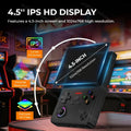 GUSGU H7 128GB Handheld Game Console Open Source Linux System 4.5" IPS Screen Portable Pocket Retro Video Game Player