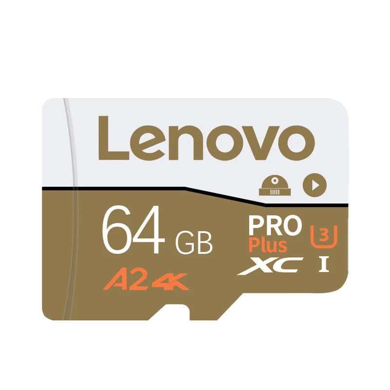Lenovo Memory Card 128GB 256GB 512GB High Speed Flash Card Reliable Micro SD Card Class10 Storage Card For Camera Phone Dash Cam