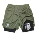 2026 New Two-in-One Sports Shorts, Men's Sportswear Breathable and Casual Double-Layer Basketball Shorts M-3XL0611