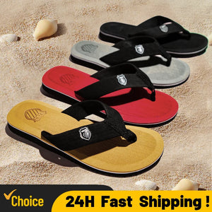 Men's Flip-Flops Summer Anti-Skid Breathable Home