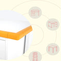 2M/78.74inch thick furniture table protection edge corner table cover protection tape foam corner bumper protection